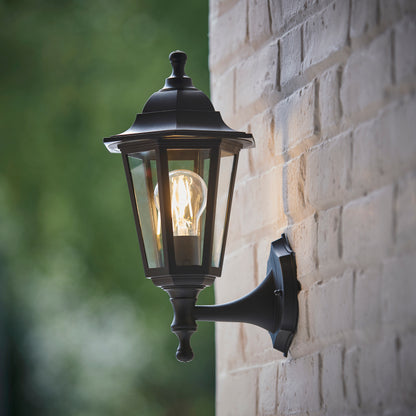 Bayswater 1 Light Wall Light Black