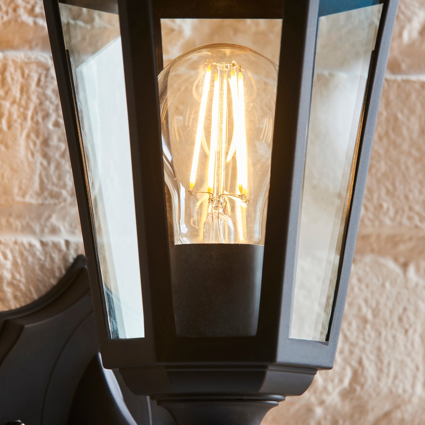 Bayswater 1 Light Wall Light Black