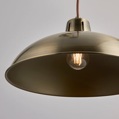 Polka Rise & Fall Pendant Antique Brass