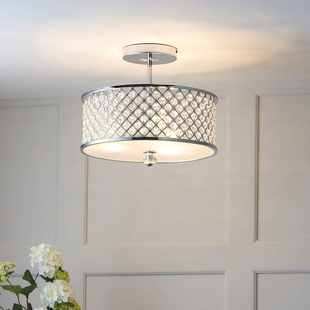 Hudson Semi-Flush Ceiling Light