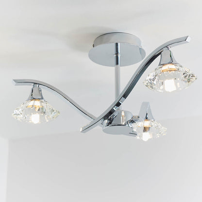 Langella 3 Light Semi Flush