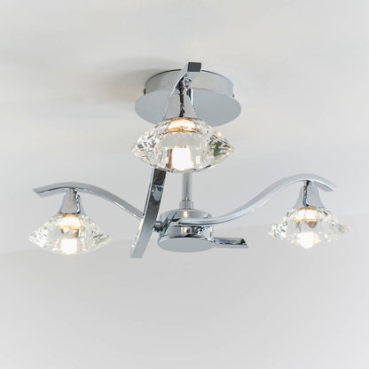 Langella 3 Light Semi Flush