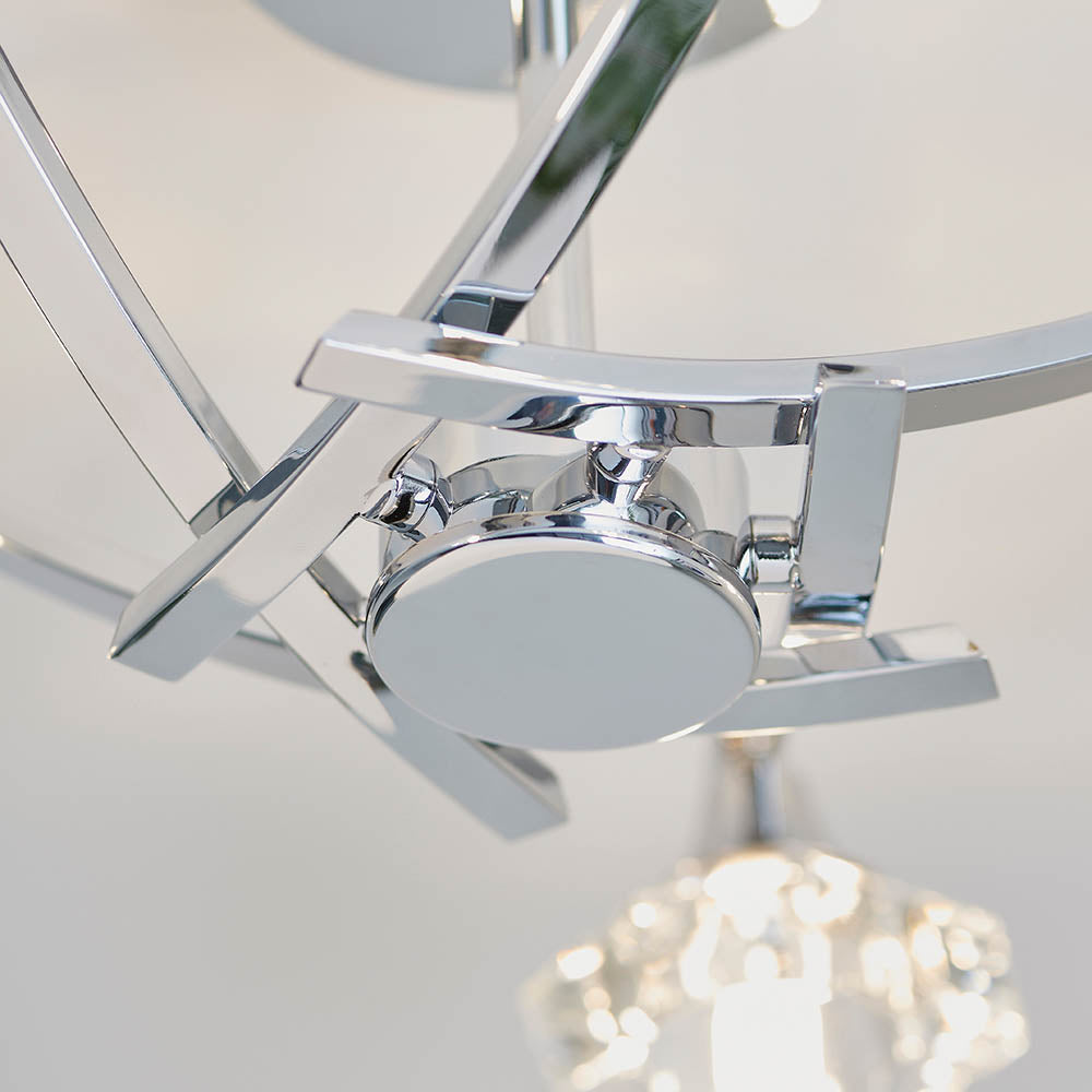 Langella 5 Light Semi Flush