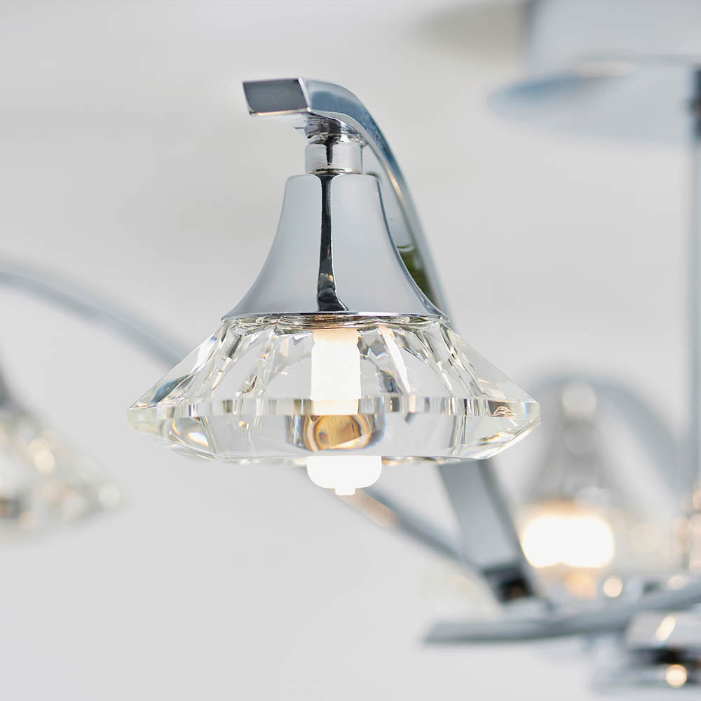 Langella 5 Light Semi Flush