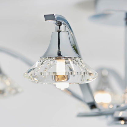 Langella 5 Light Semi Flush