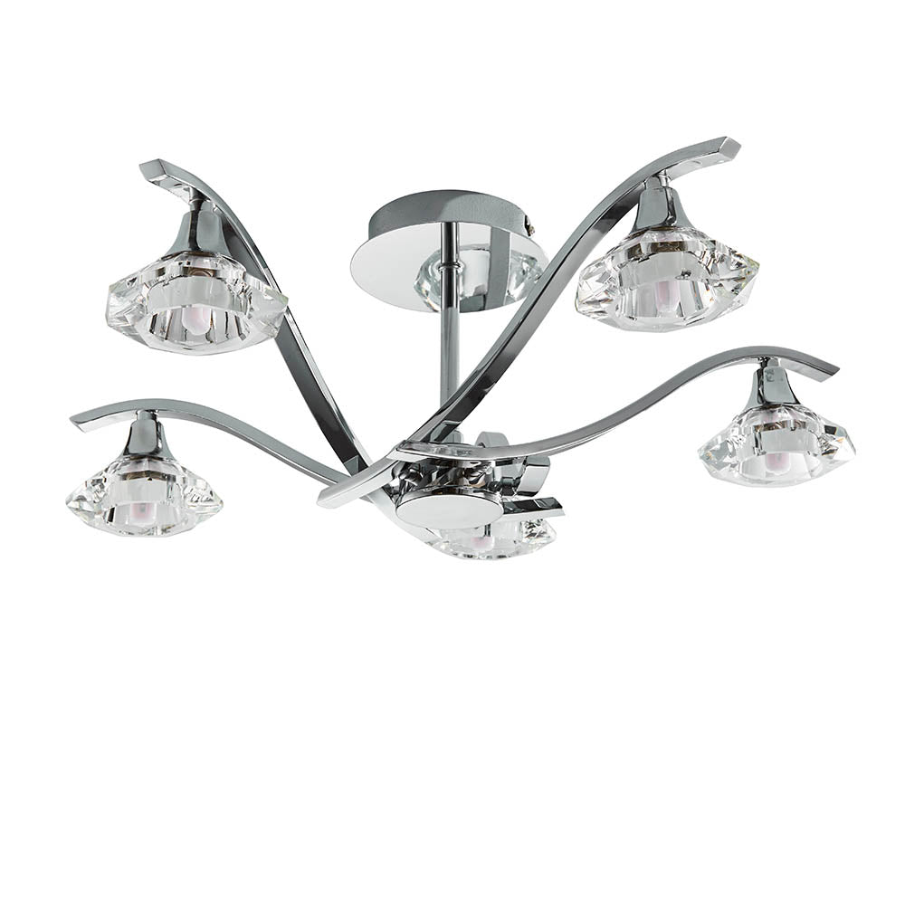 Langella 5 Light Semi Flush