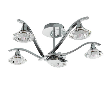 Langella 5 Light Semi Flush