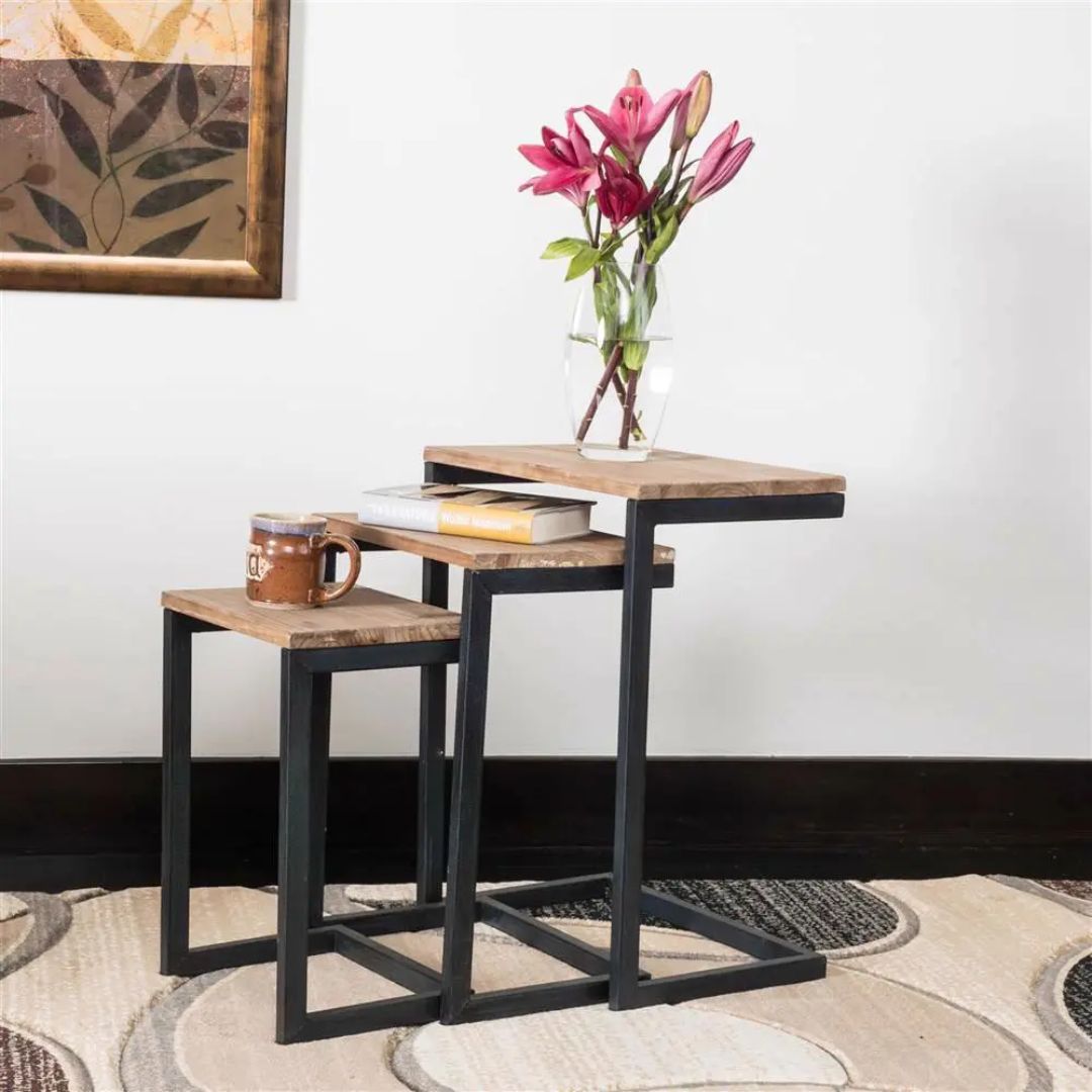 Firwood Nest of 3 Tables