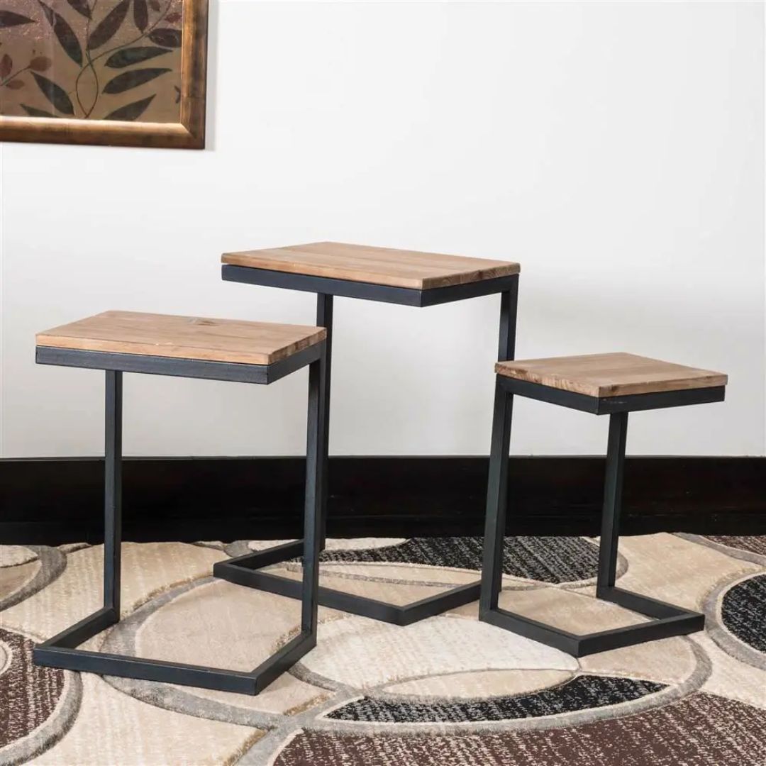 Firwood Nest of 3 Tables