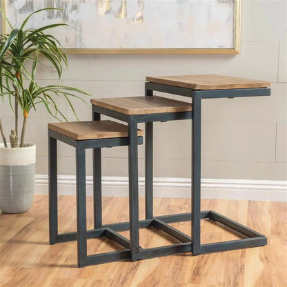 Firwood Nest of 3 Tables