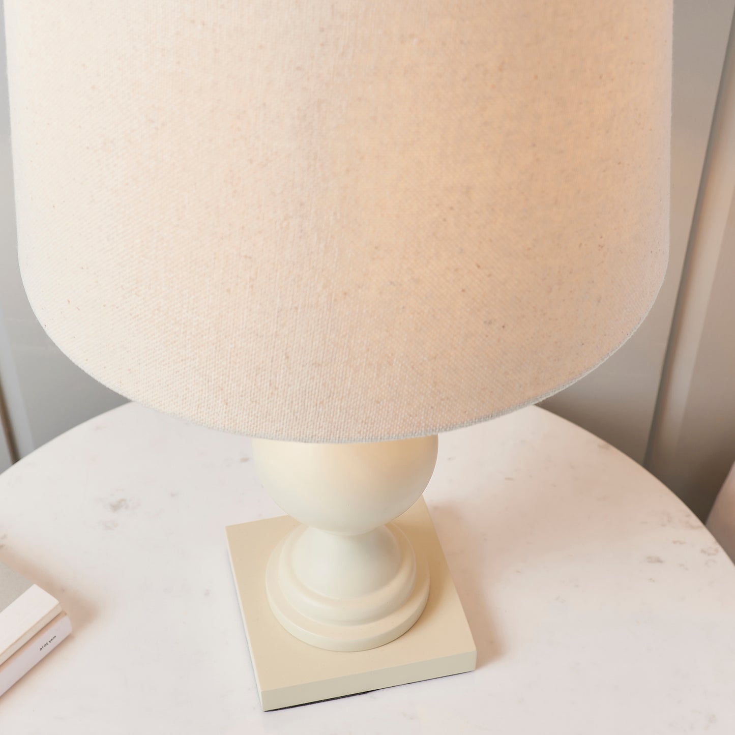 Marsham 1 Light Table Lamp Ivory
