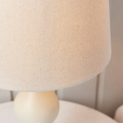 Marsham 1 Light Table Lamp Ivory