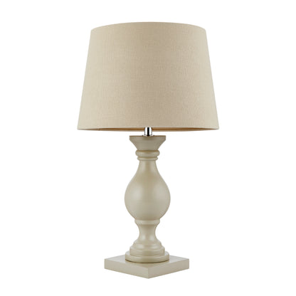 Marsham 1 Light Table Lamp Taupe