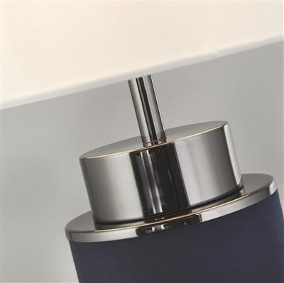 Flask Navy Table Lamp