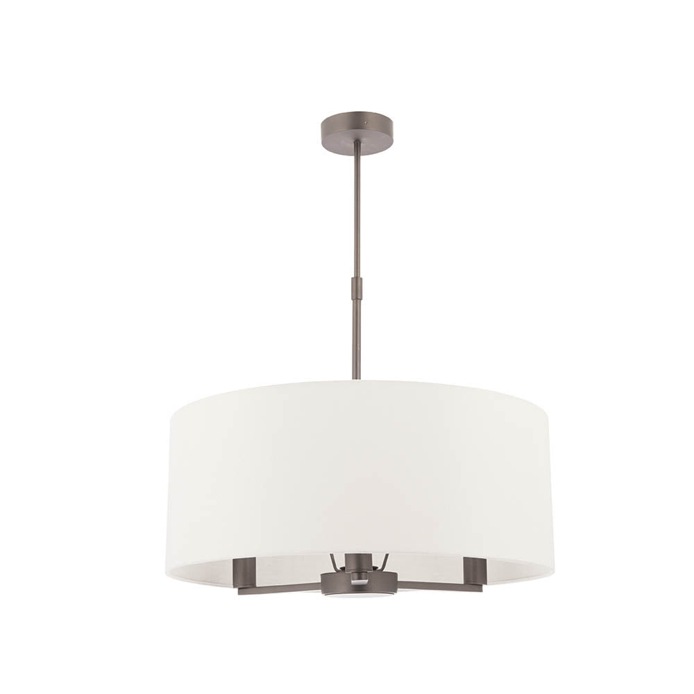 Daley Shaded 3 Light Pendant Nickel