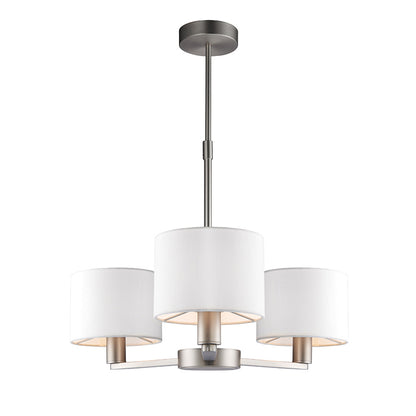 Daley 3 Light Pendant Nickel