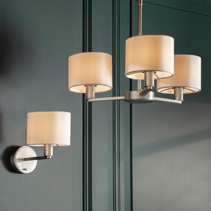Daley 3 Light Pendant Nickel