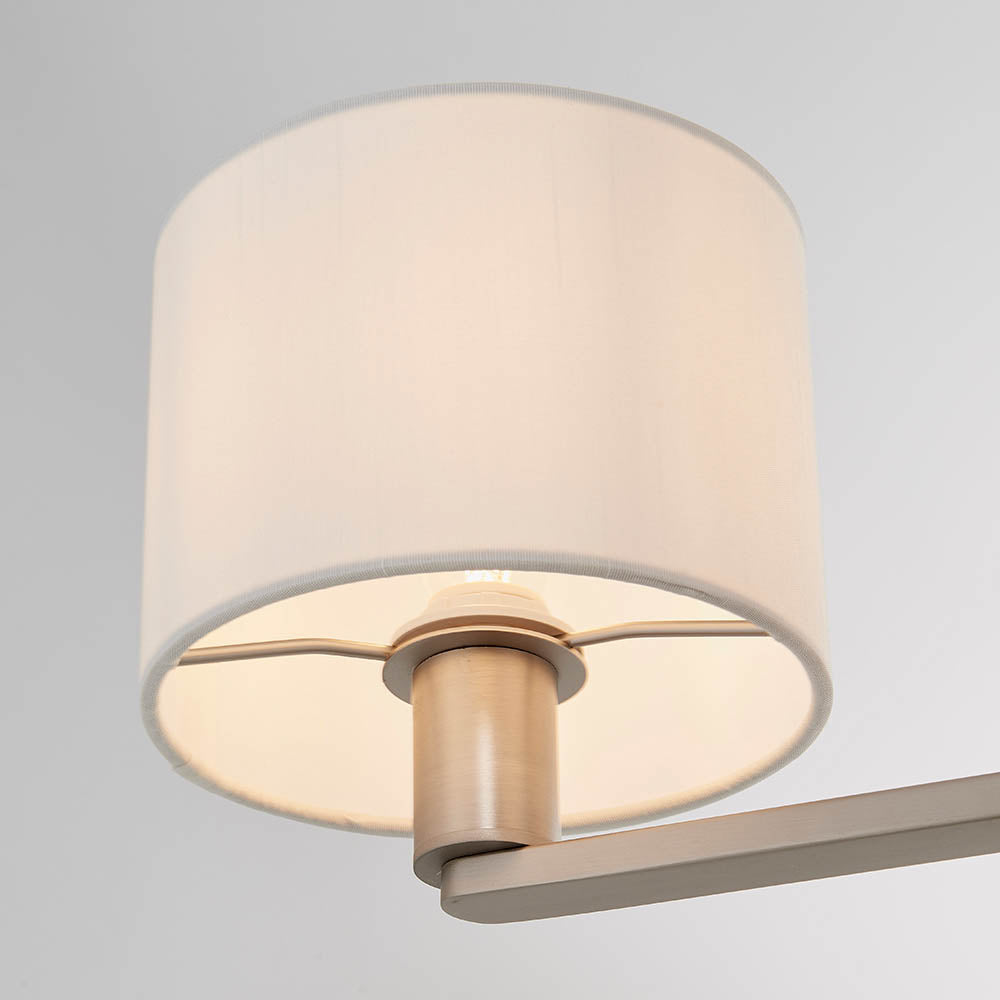 Daley 3 Light Pendant Nickel