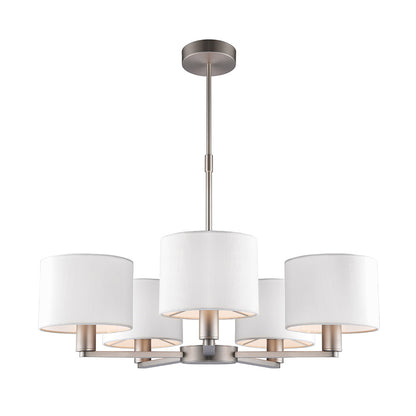 Daley 5 Light Pendant Nickel