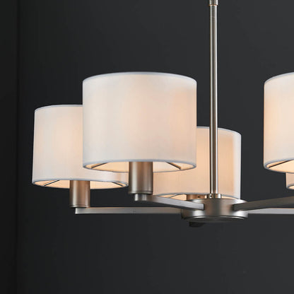 Daley 5 Light Pendant Nickel