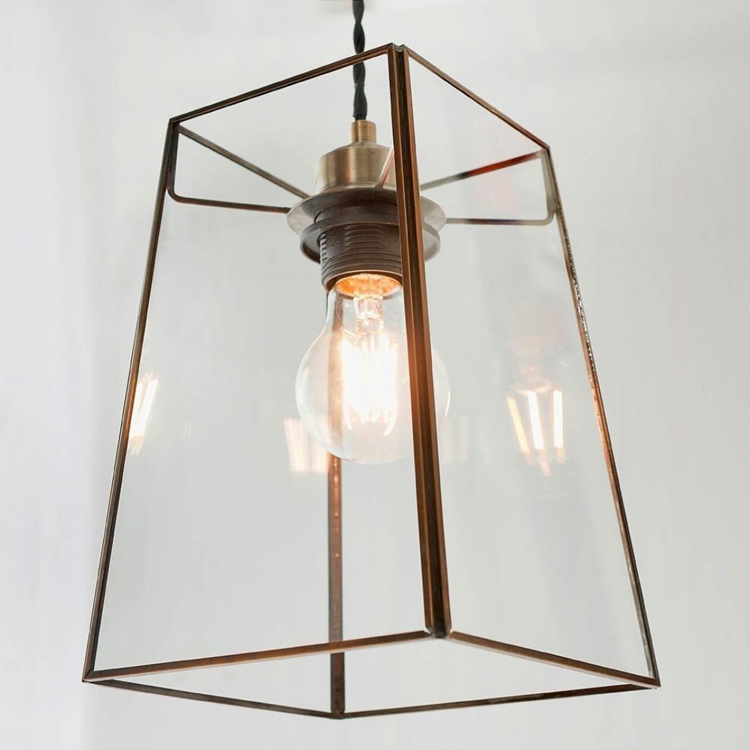 Beaumont Antique Brass Easy-Fit Pendant