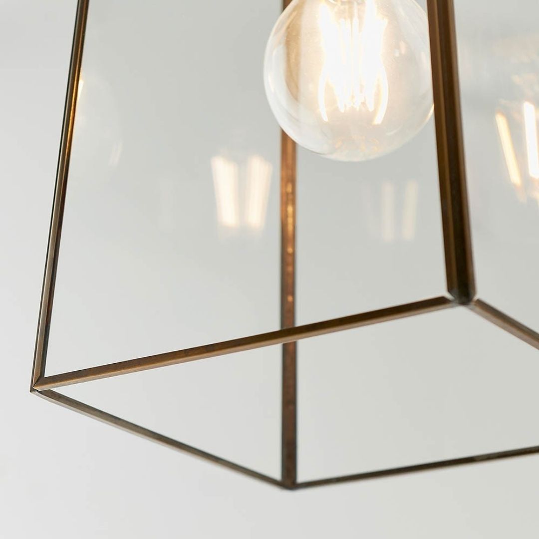 Beaumont Antique Brass Easy-Fit Pendant