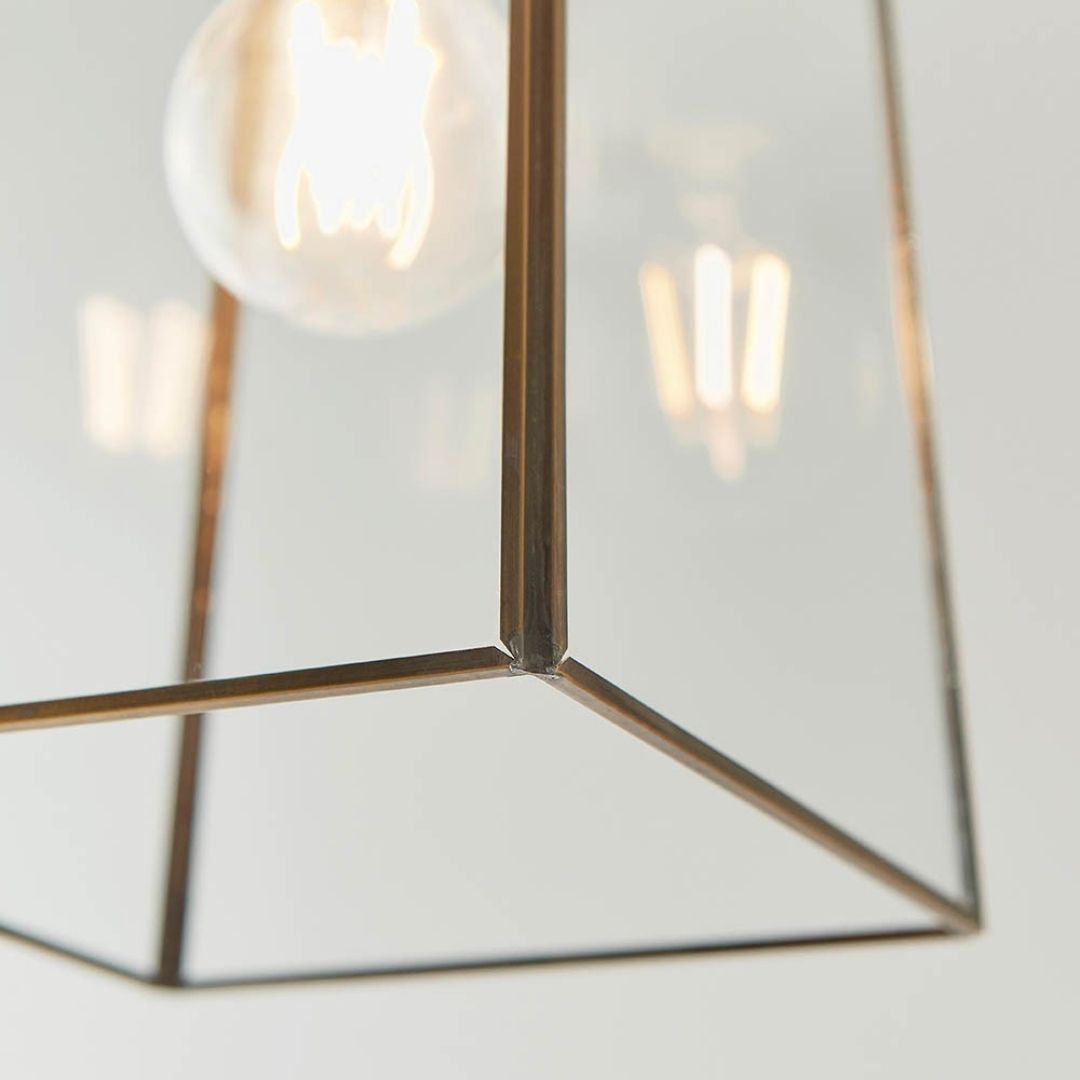 Beaumont Antique Brass Easy-Fit Pendant