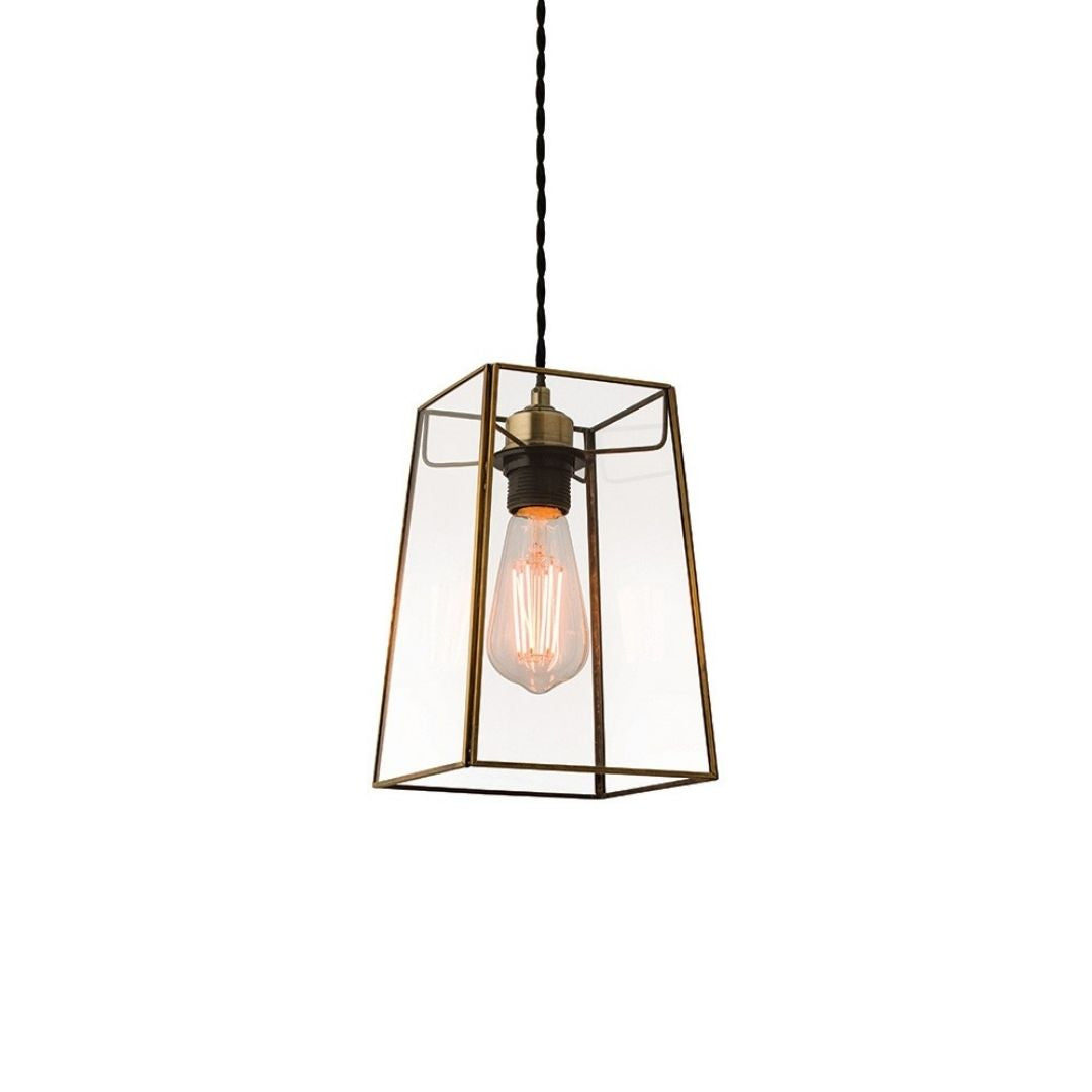 Beaumont Antique Brass Easy-Fit Pendant