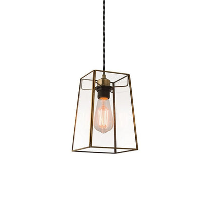 Beaumont Antique Brass Easy-Fit Pendant