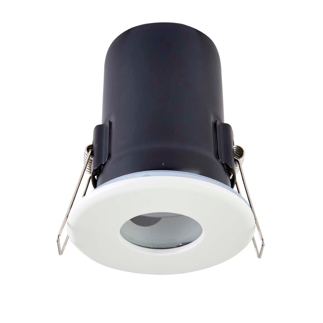 Shield Shower White Downlighter Firerated IP65