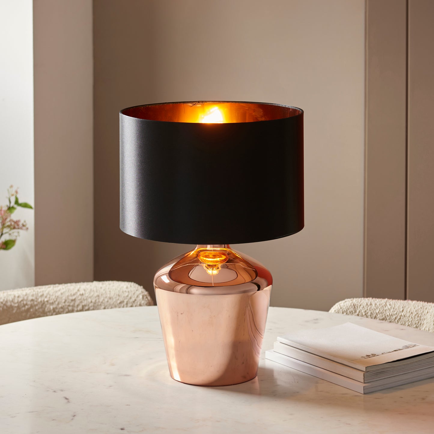 Waldorf Table Lamp Copper