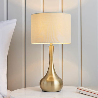 Piccadilly 1 Light Table Lamp Brass