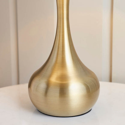 Piccadilly 1 Light Table Lamp Brass