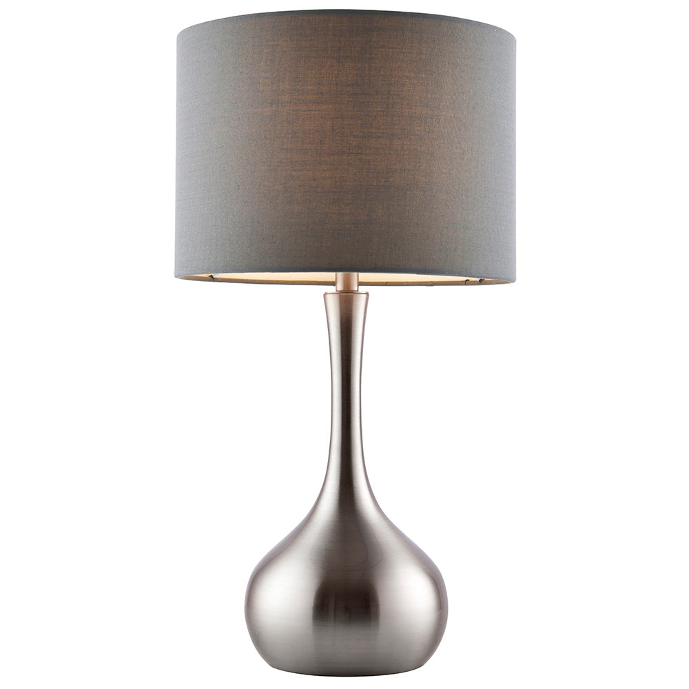 Piccadilly 1 Light Table Lamp Nickel