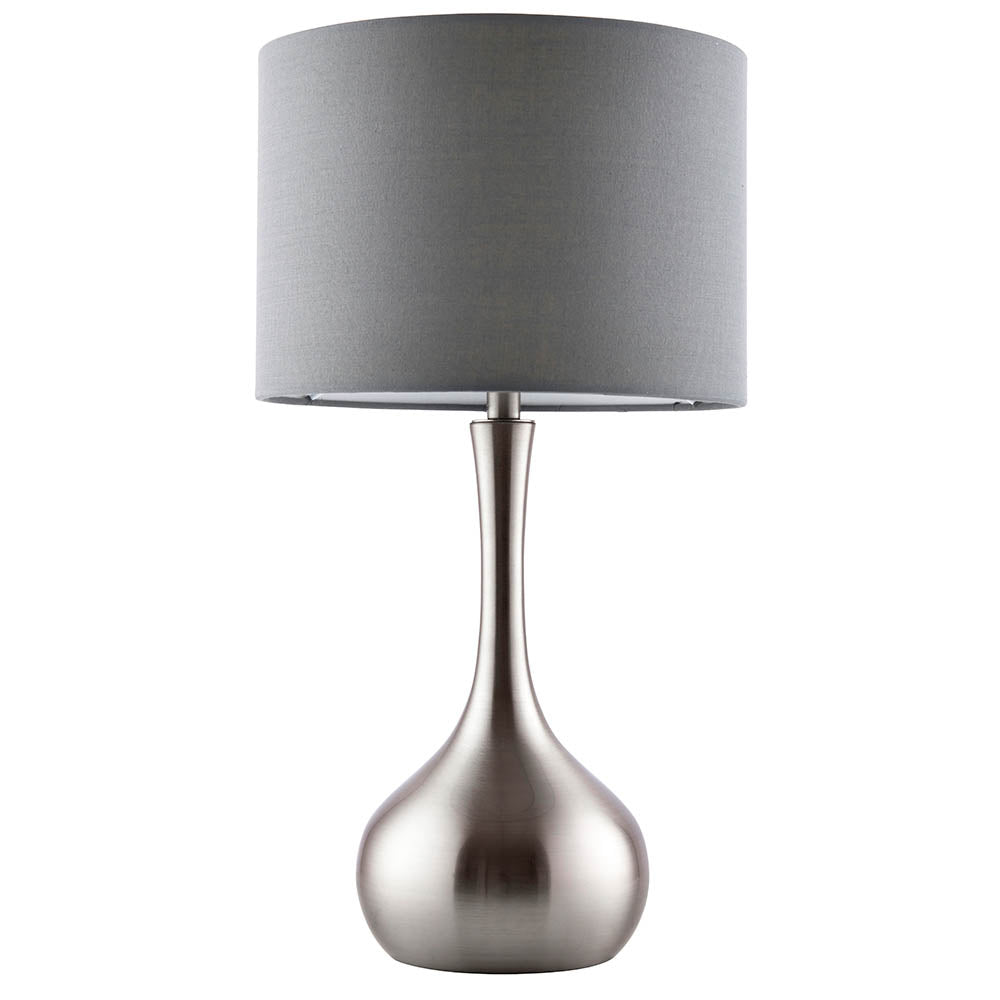 Piccadilly 1 Light Table Lamp Nickel