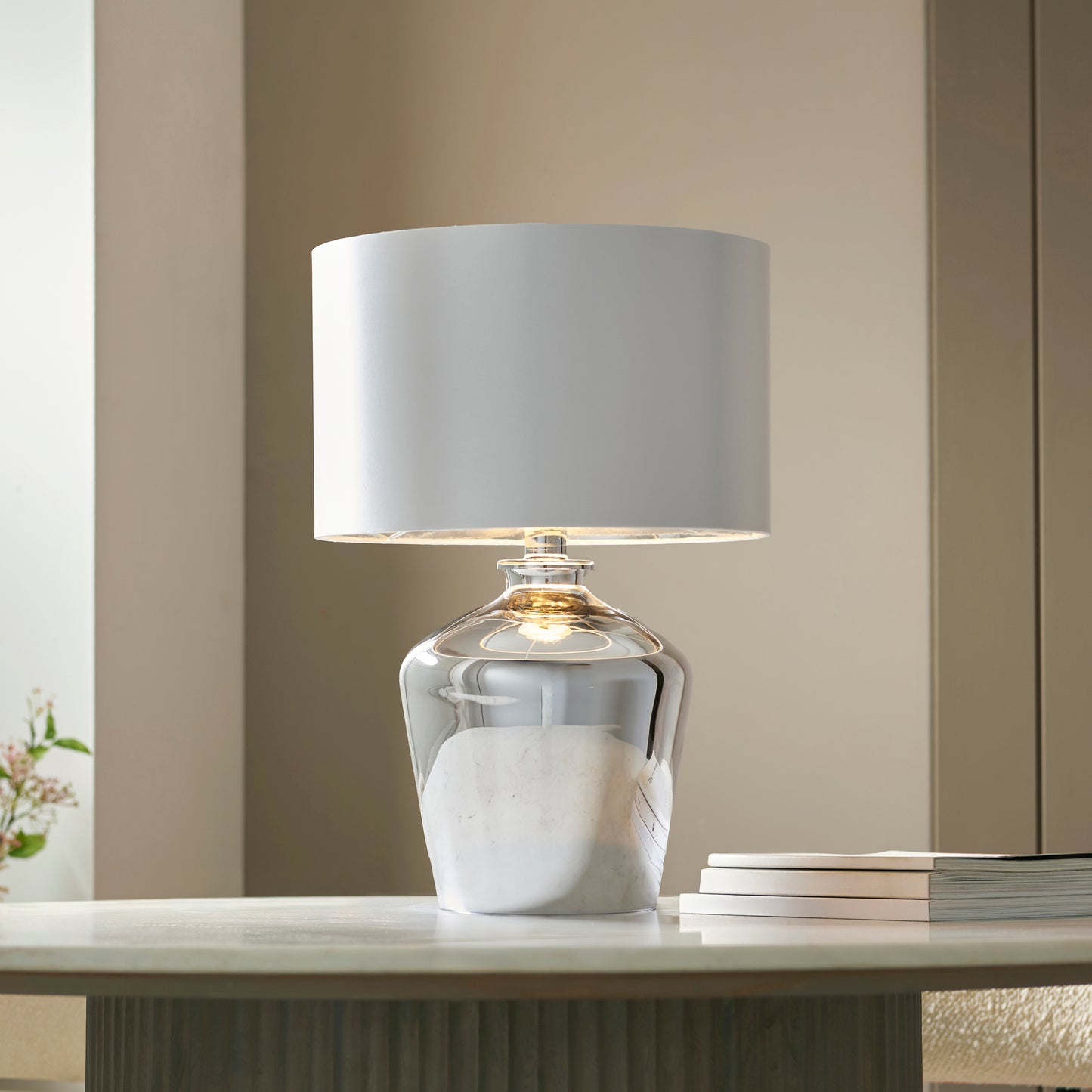 Waldorf Table Lamp Chrome