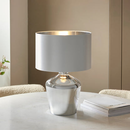 Waldorf Table Lamp Chrome