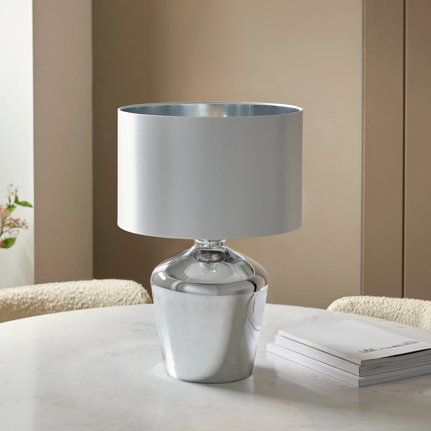 Waldorf Table Lamp Chrome