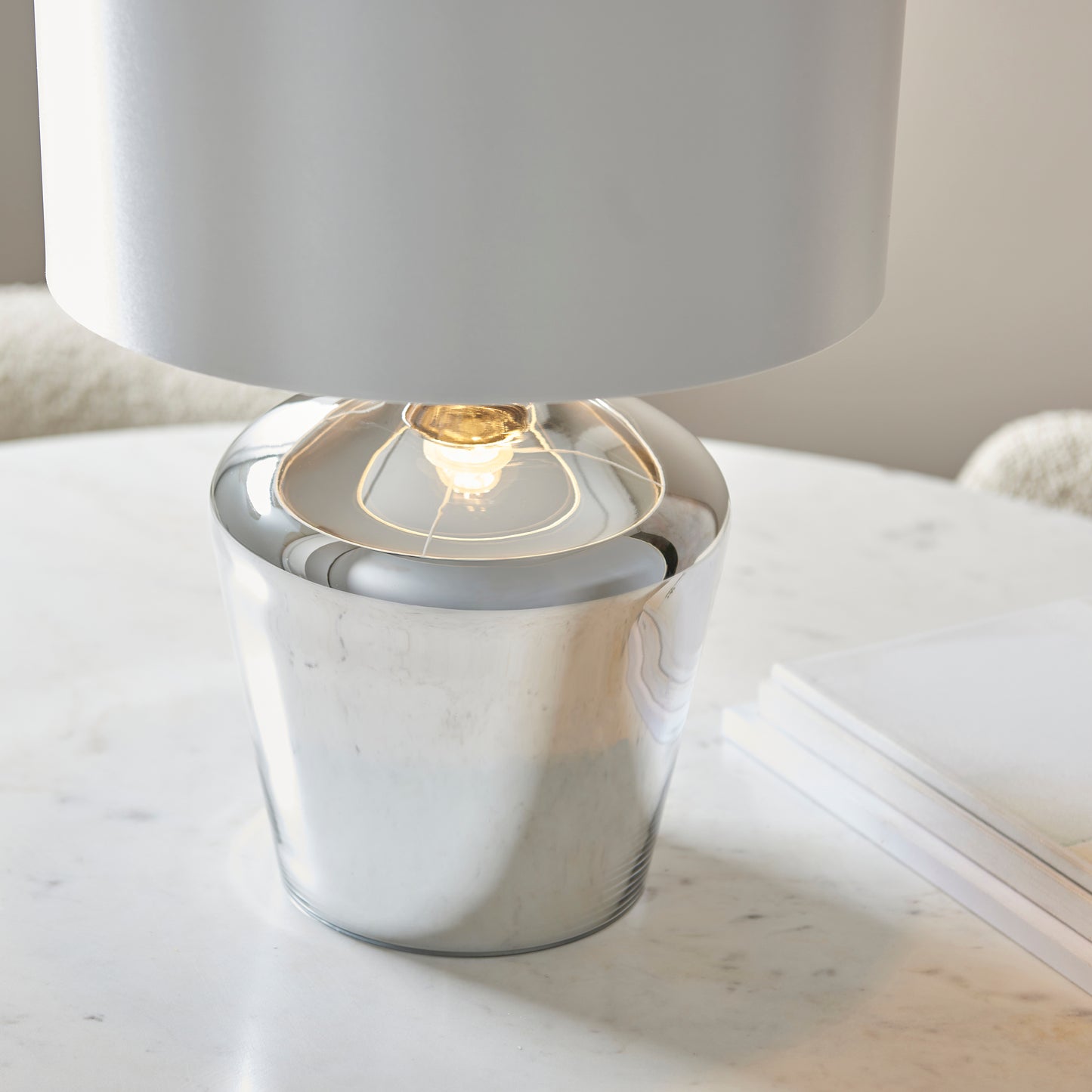 Waldorf Table Lamp Chrome