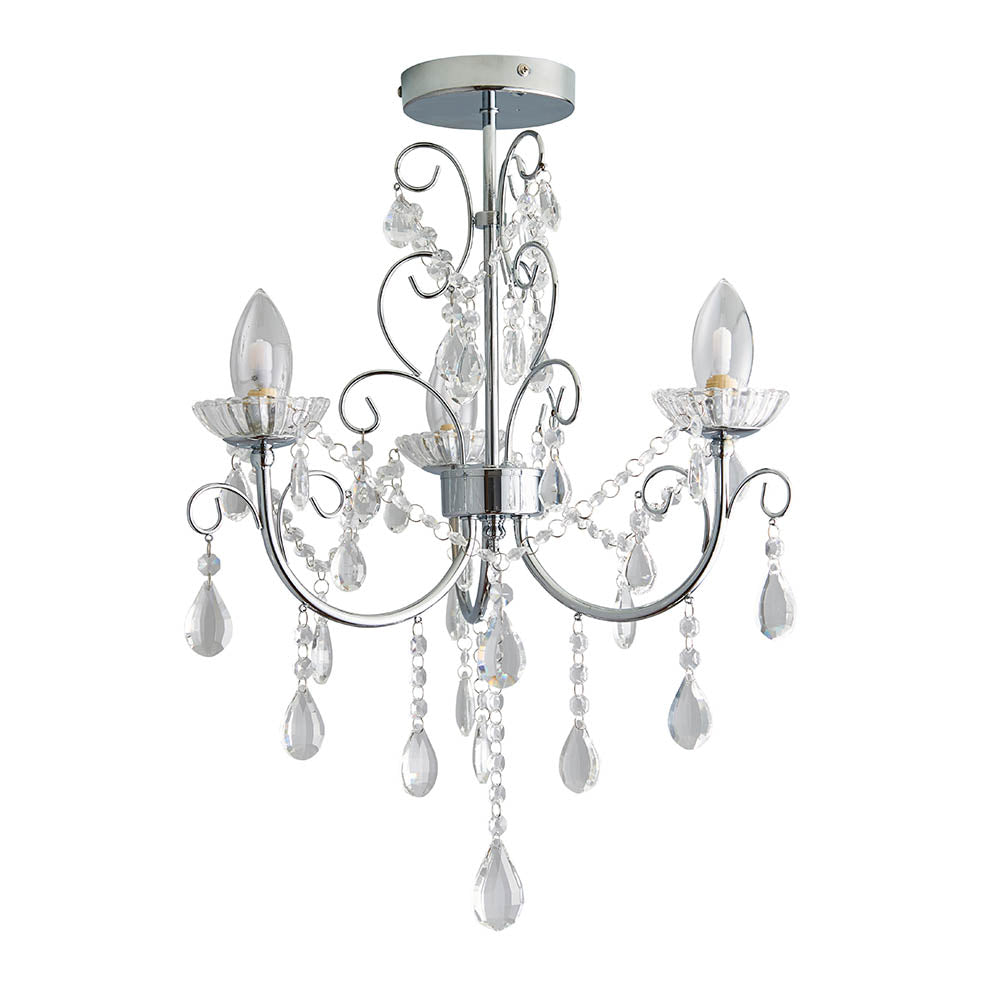 Tabitha 3 Light Semi Flush
