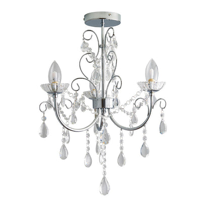 Tabitha 3 Light Semi Flush