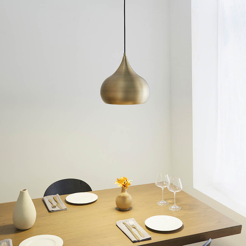 Brosnan Pendant Antique Brass Effect