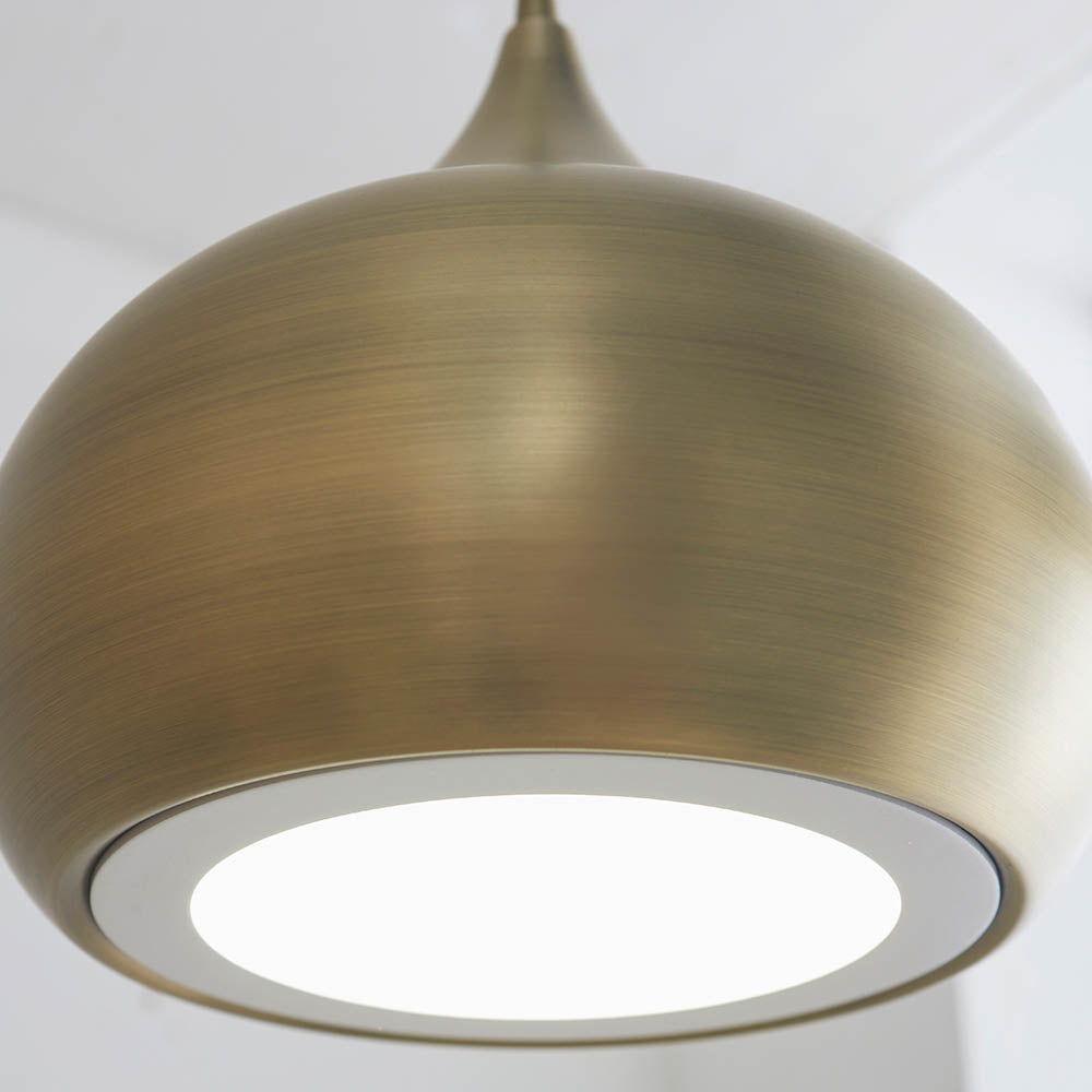 Brosnan Pendant Antique Brass Effect