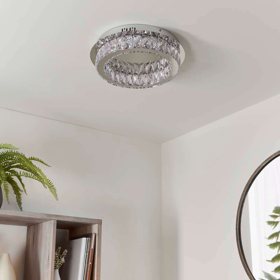 Swayze LED Semi Flush Ceiling Light