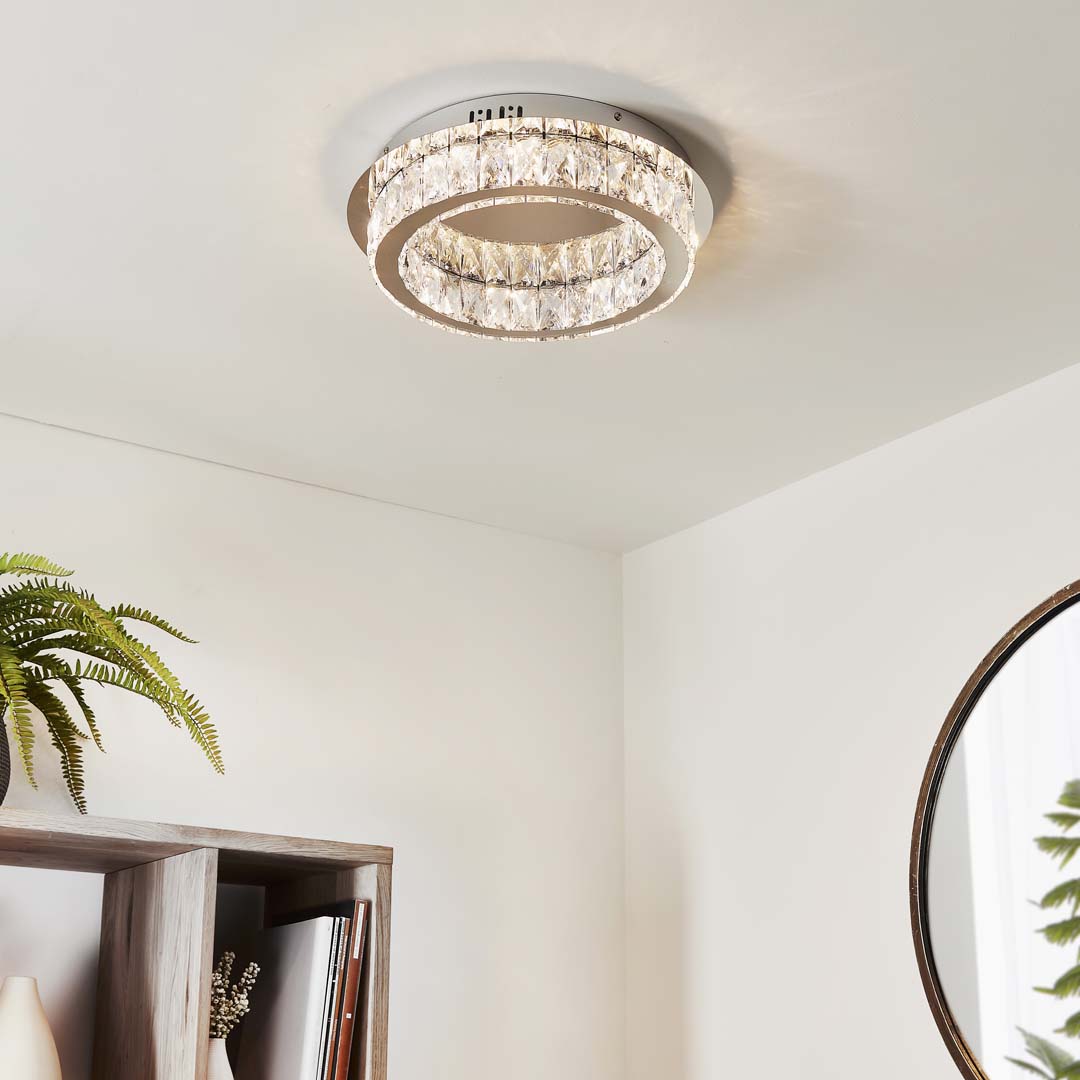 Swayze LED Semi Flush Ceiling Light