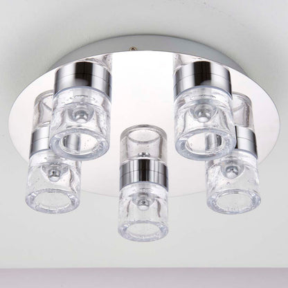 Imperial Polished Chrome Bathroom LED Ceiling Light