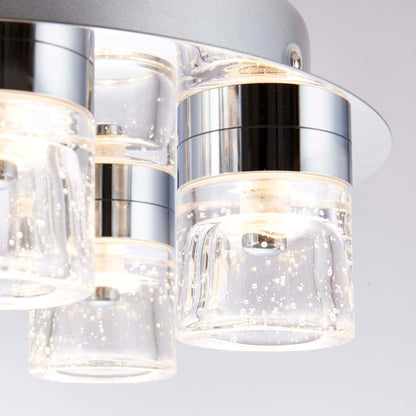 Imperial Polished Chrome Bathroom LED Ceiling Light