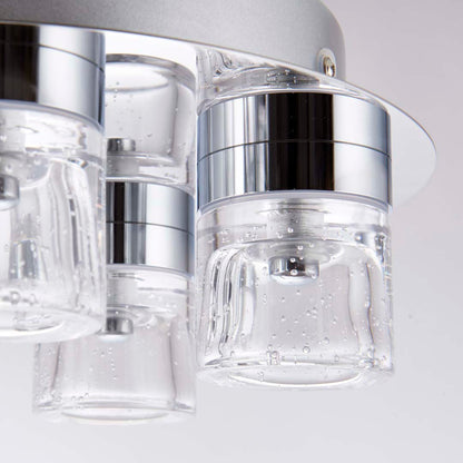 Imperial Polished Chrome Bathroom LED Ceiling Light