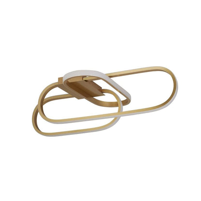Clip Gold LED Flush Ceiling Light