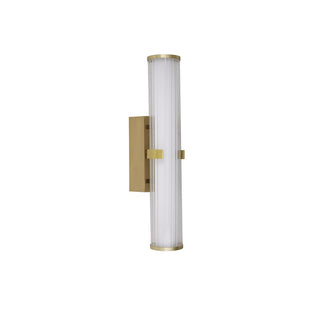 Clamp Gold IP44 LED Wall Light Small